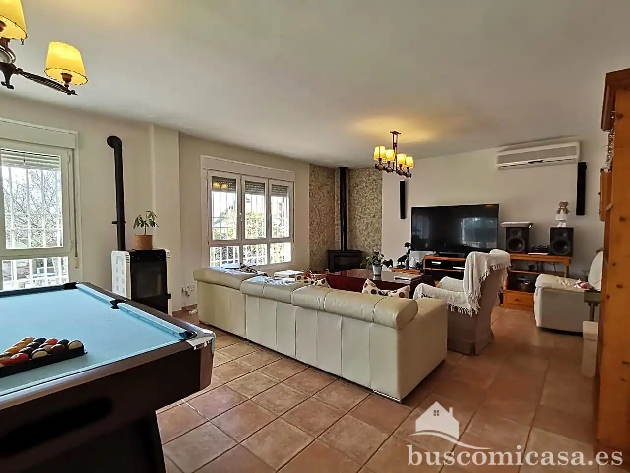 Sala de estar de Casa o chalet en venta en Linares con Aire acondicionado, Calefacción y Jardín privado
