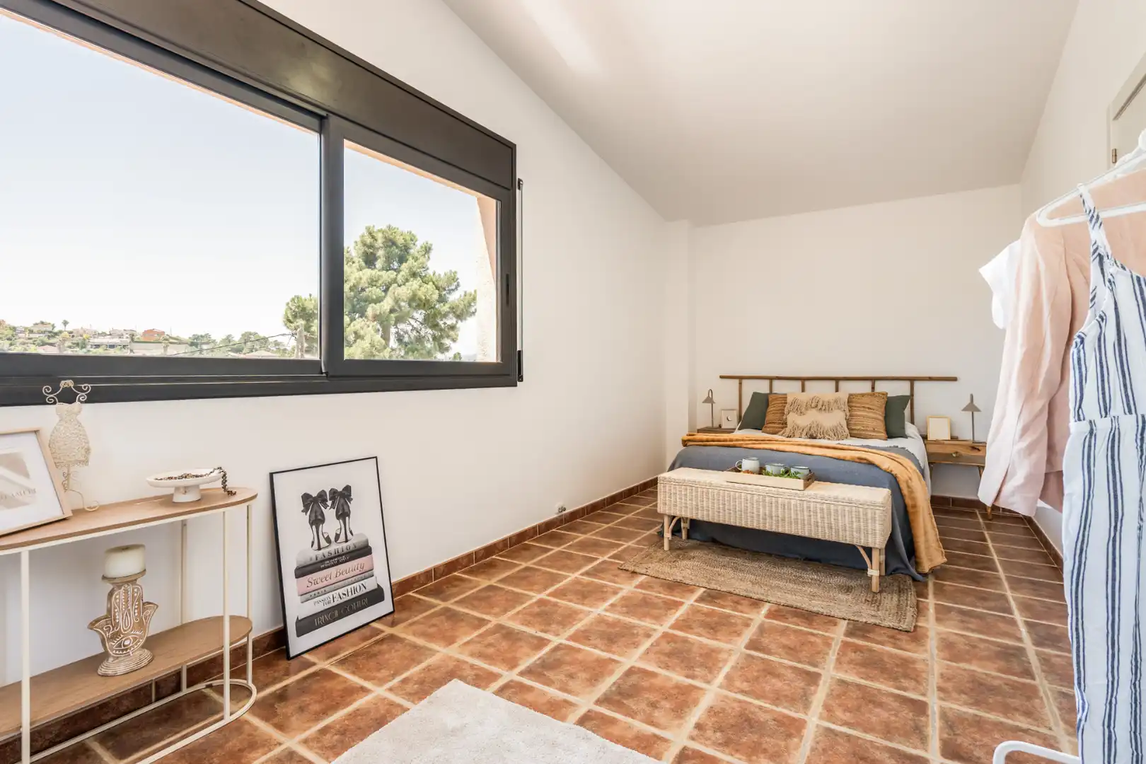 Bedroom of Houses for sale in Lloret de Mar  with Air Conditioner, Heating and Private garden