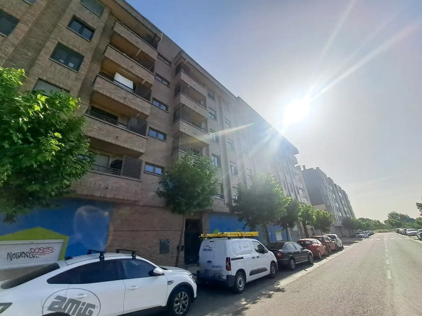 Vista exterior de Piso en venta en Burgos con Trastero
