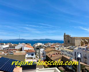 Exterior view of Attic for sale in L'Escala  with Air Conditioner