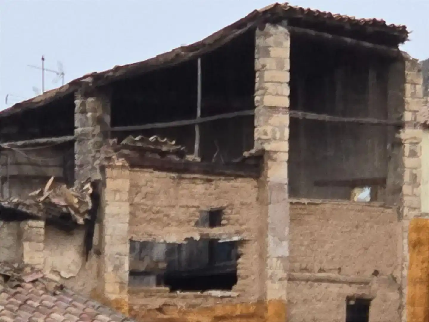 Vista exterior de Casa adosada en venda en Fraga