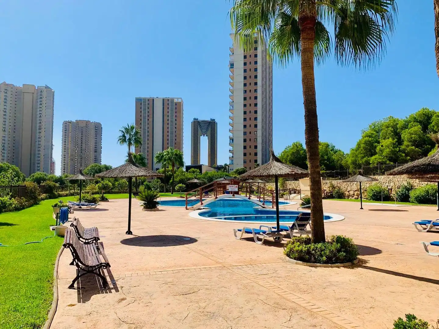 Piscina de Àtic en venda en Benidorm amb Aire condicionat, Calefacció i Terrassa