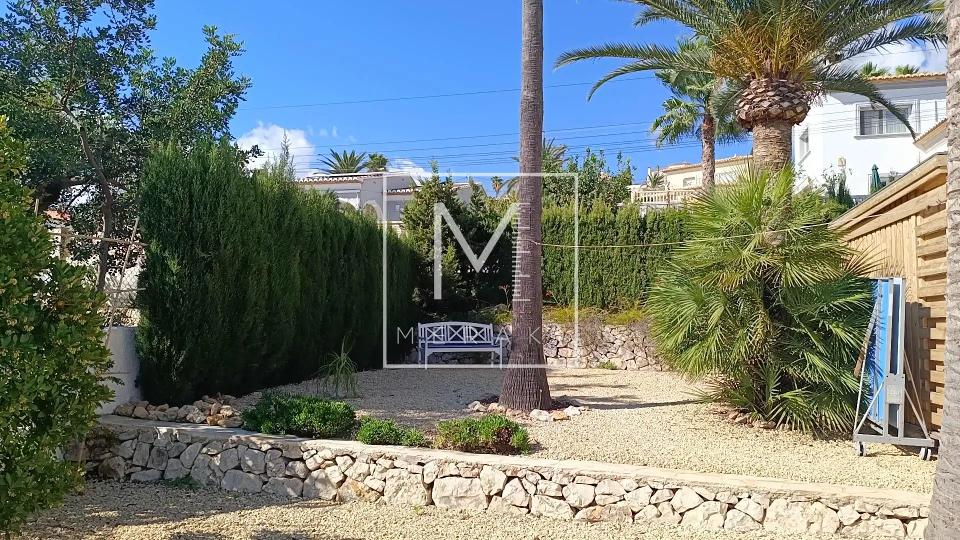 Jardín de Casa o chalet en venta en Calpe / Calp con Aire acondicionado, Calefacción y Jardín privado