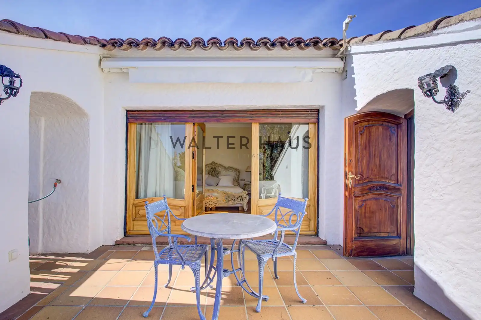 Terrasse von Haus oder Chalet zum Verkauf in Sitges mit Klimaanlage, Heizung und Privatgarten