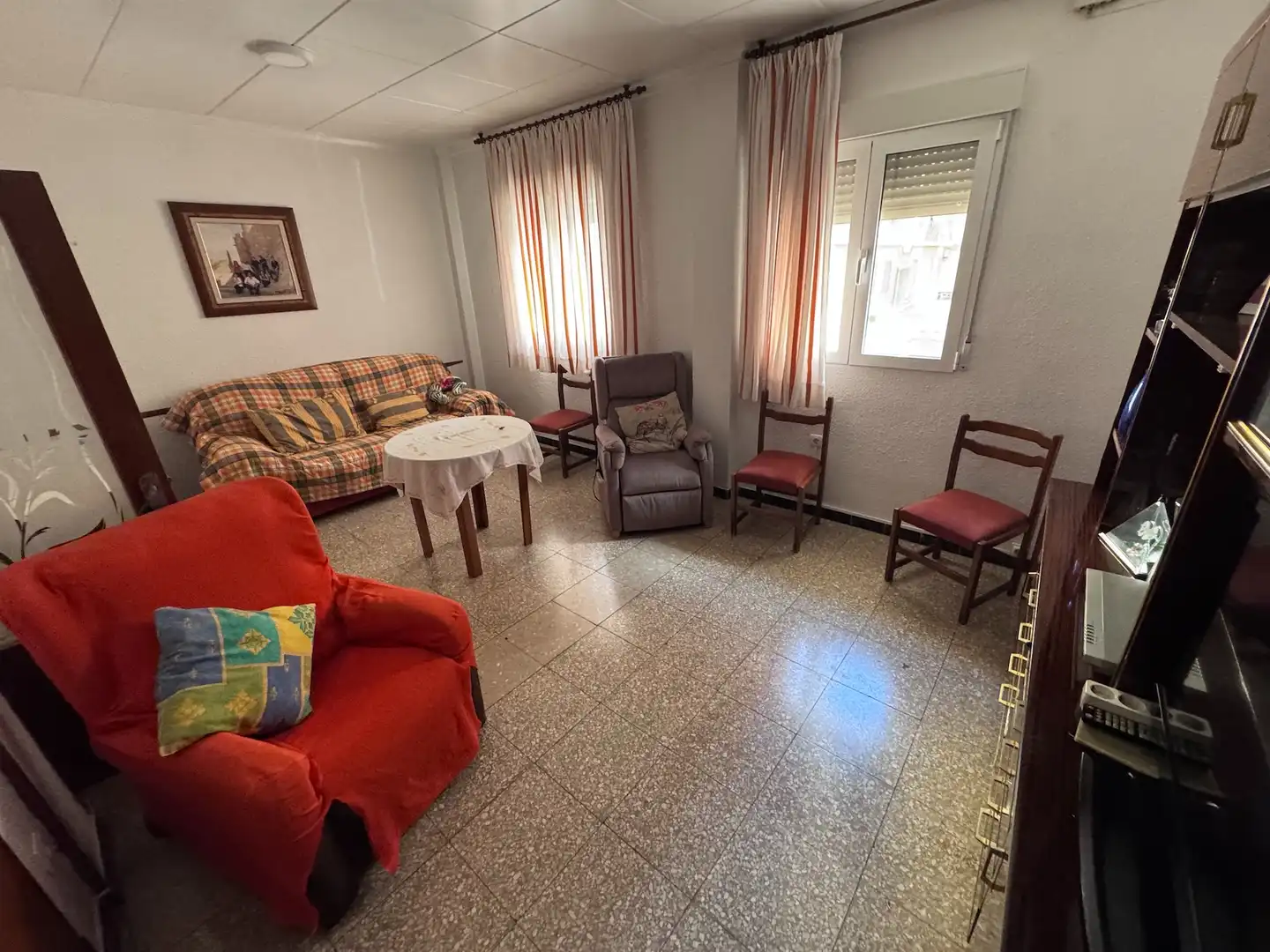 Sala d'estar de Pis en venda en La Paz