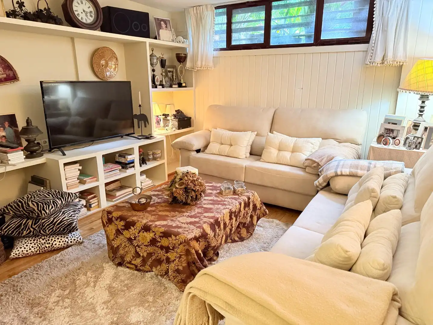 Sala de estar de Casa adosada en venta en Sant Joan d'Alacant con Jardín privado y Piscina comunitaria