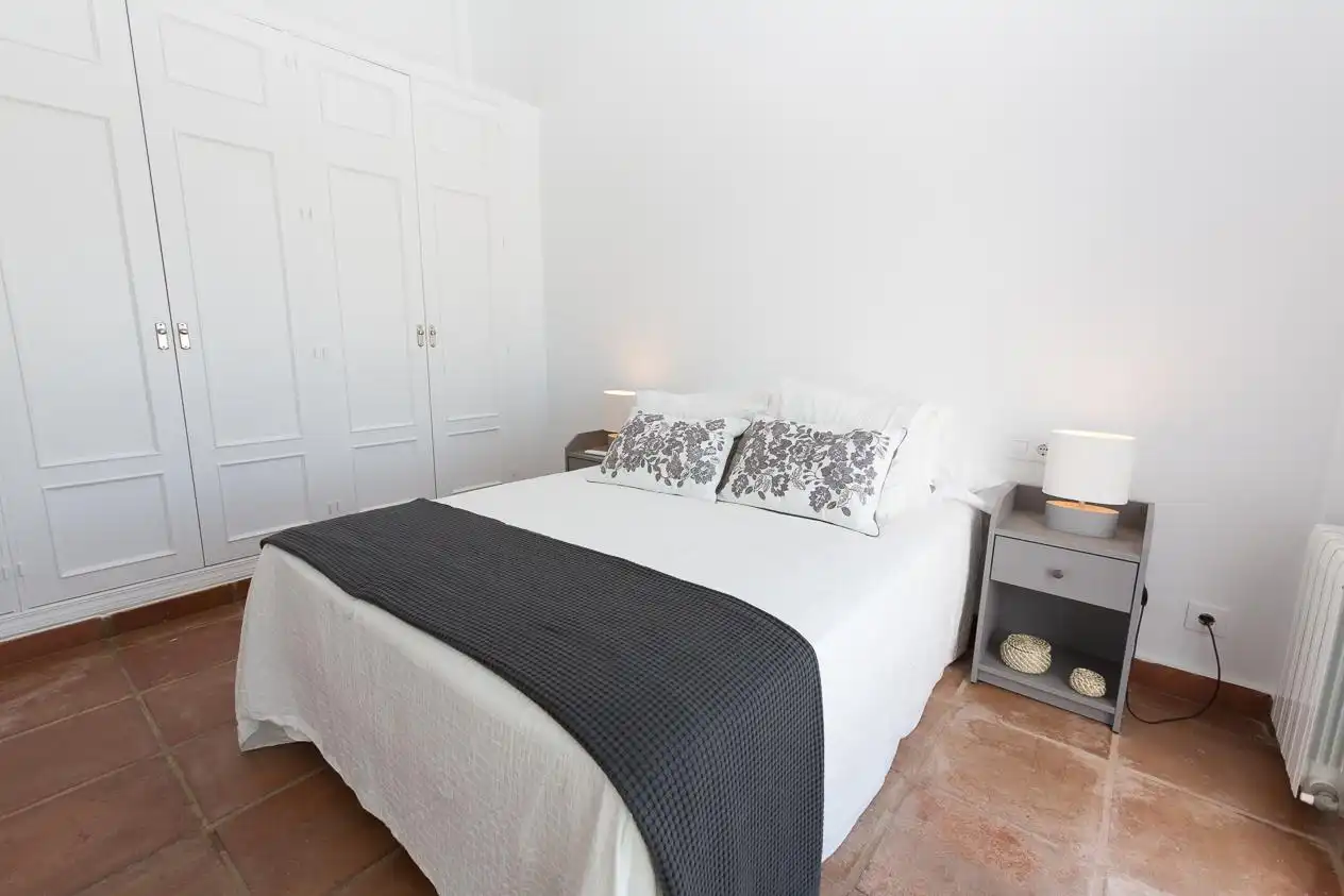 Habitación de Casa o chalet de alquiler en Sanlúcar de Barrameda con Aire acondicionado, Jardín privado y Terraza