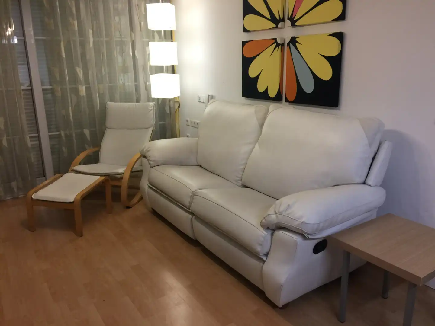 Sala d'estar de Pis de lloguer en Granada amb Aire condicionat, Calefacció i Parquet