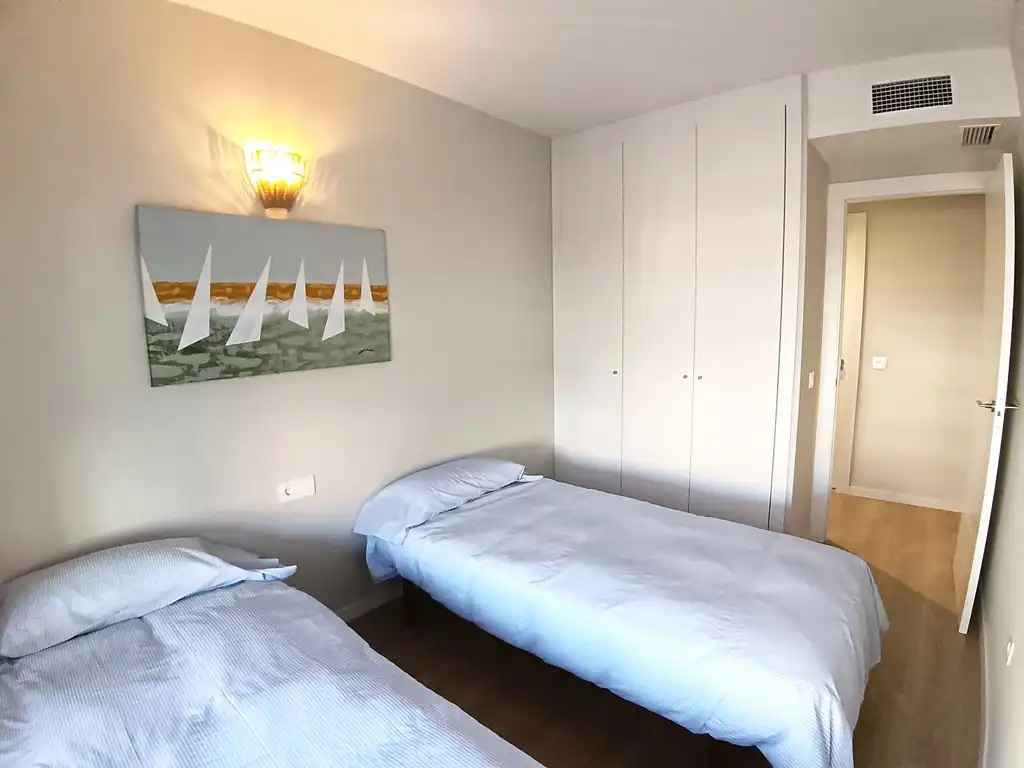 Bedroom of Apartments for sale in Dénia  with Air Conditioner, Terrace and Furnished
