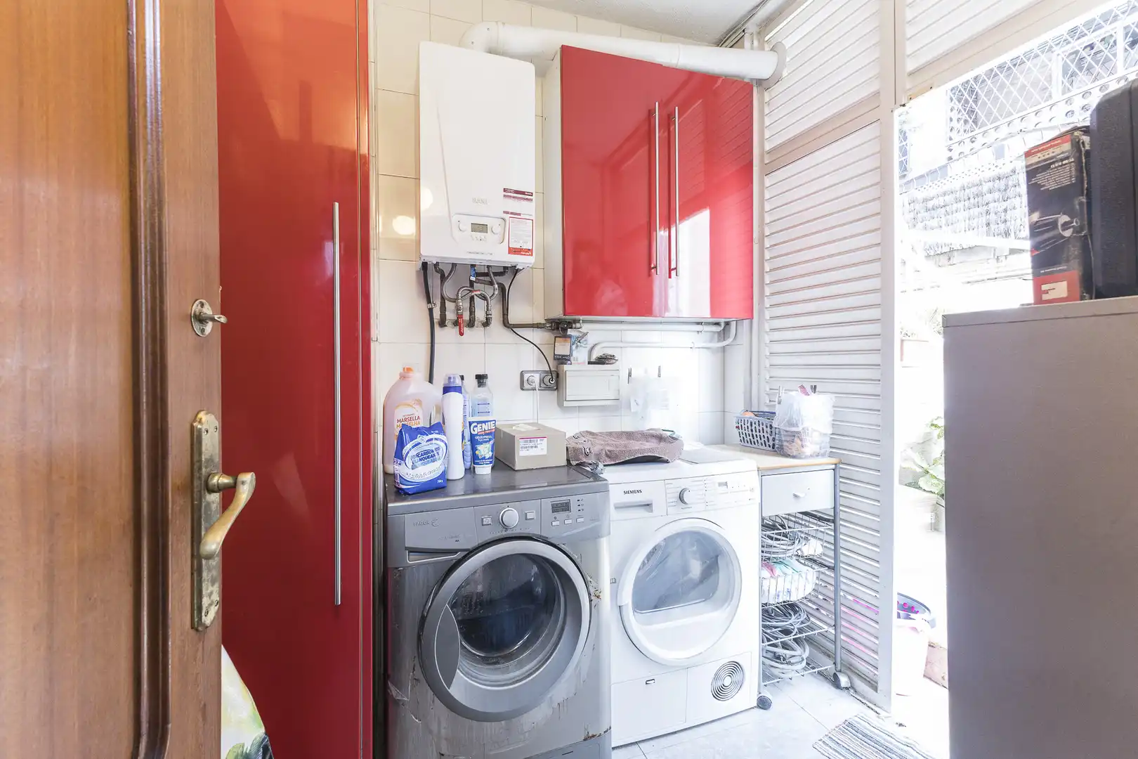 Cocina de Piso en venta en Barcelona con Calefacción, Jardín privado y Terraza