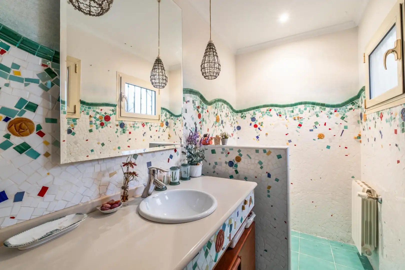 Baño de Casa o chalet en venta en Elche / Elx con Aire acondicionado, Calefacción y Jardín privado