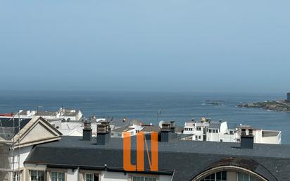 Exterior view of Flat for sale in A Coruña Capital   with Terrace