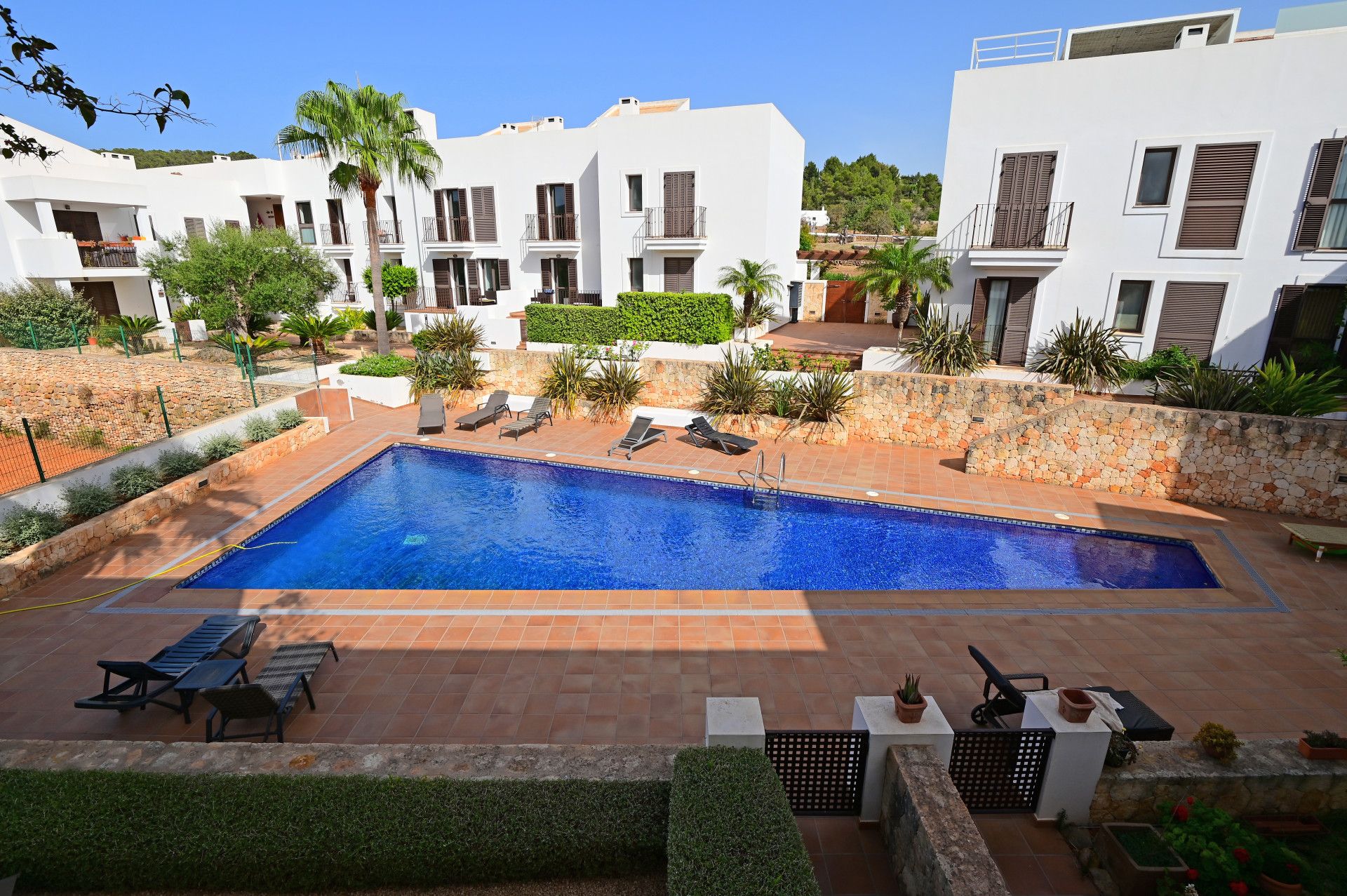 Swimming pool of Attic for sale in Santa Eulària des Riu  with Air Conditioner, Terrace and Swimming Pool