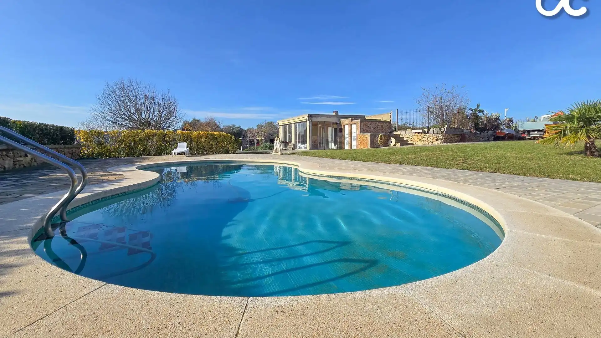Piscina de Casa o chalet en venta en Pedret i Marzà con Calefacción, Jardín privado y Terraza