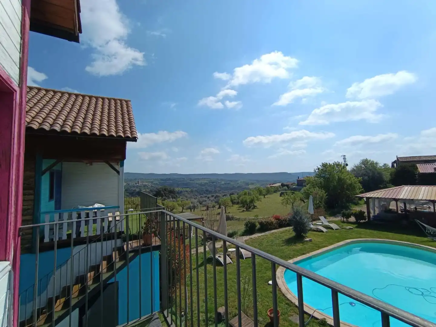 Piscina de Casa o chalet en venta en Colungo con Aire acondicionado, Calefacción y Terraza
