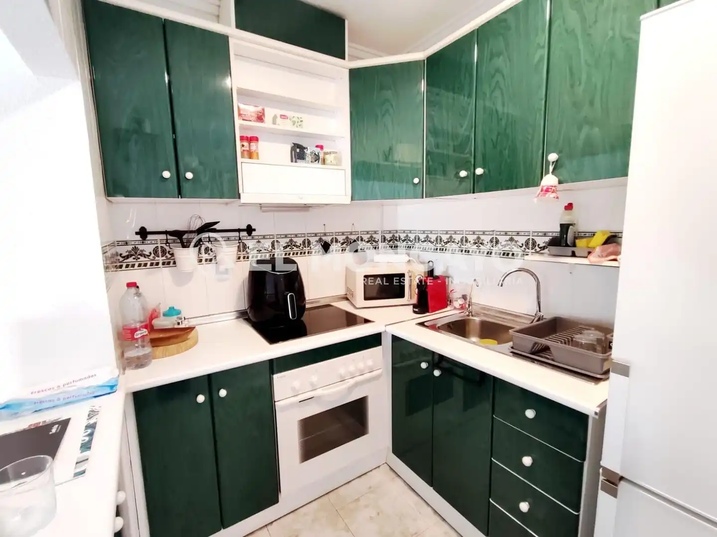 Cocina de Apartamento en venta en Guardamar del Segura con Aire acondicionado, Calefacción y Terraza
