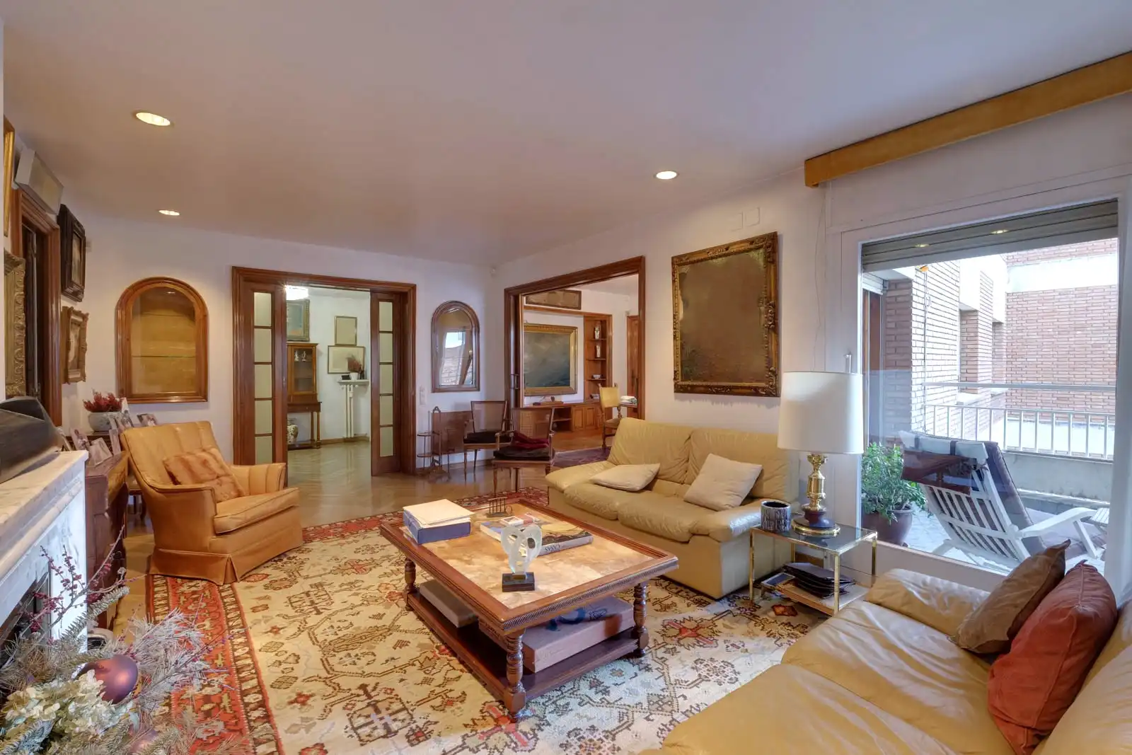 Living room of Flat for sale in Barcelona  with Air Conditioner, Heating and Terrace