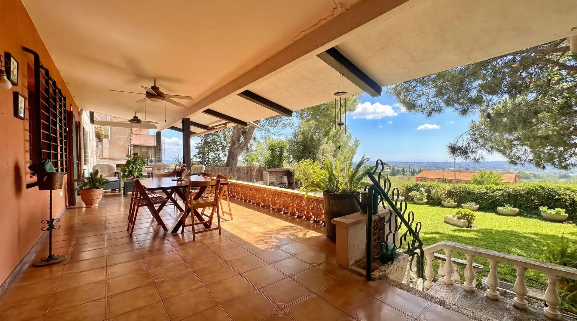 Terrassa de Finca rústica en venda en Almoster amb Jardí privat, Terrassa i Piscina