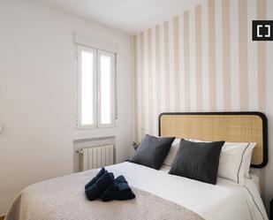 Bedroom of Flat to rent in  Madrid Capital  with Air Conditioner, Heating and Furnished