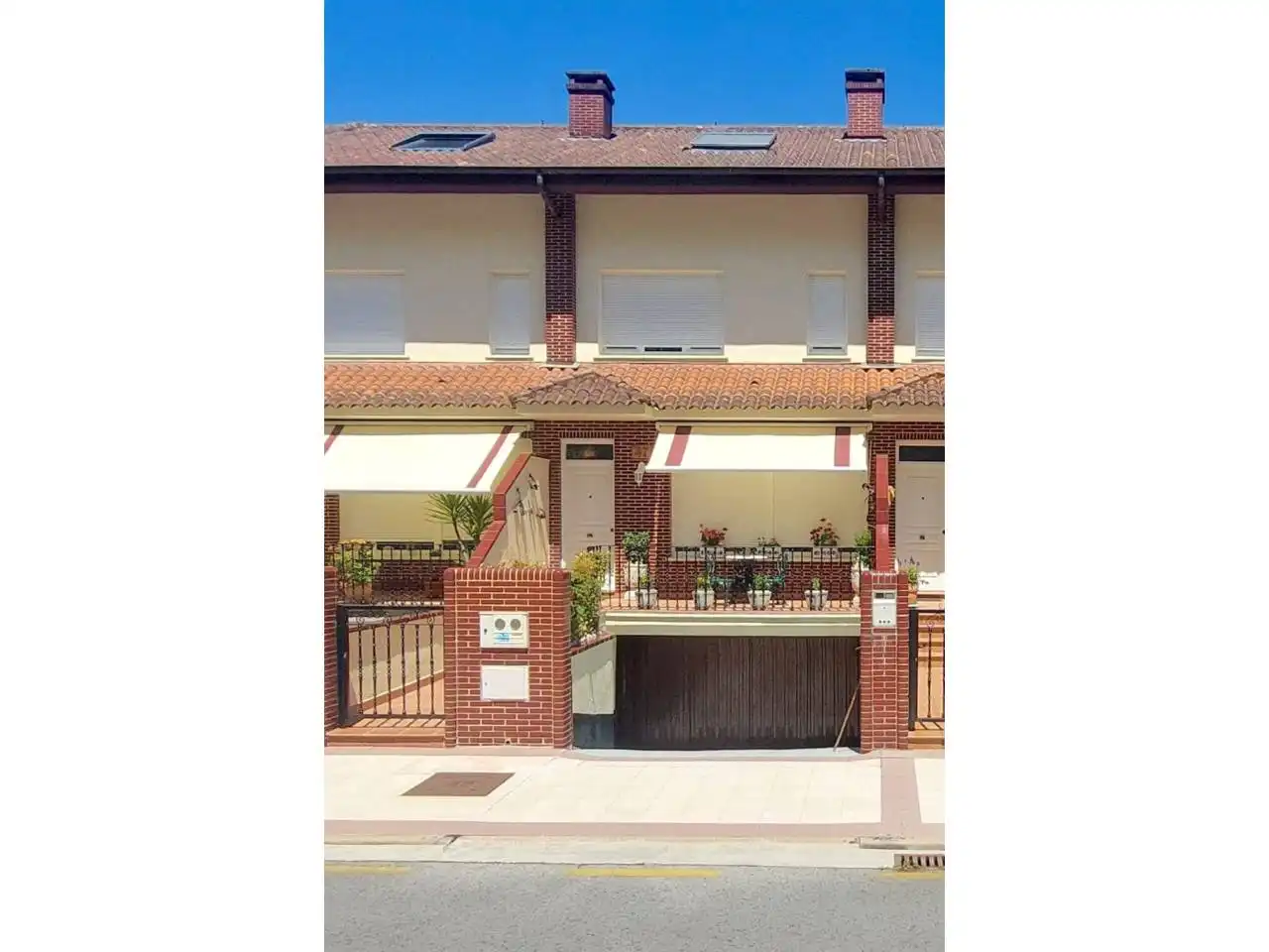 Vista exterior de Pis en venda en Igorre amb Calefacció, Jardí privat i Terrassa