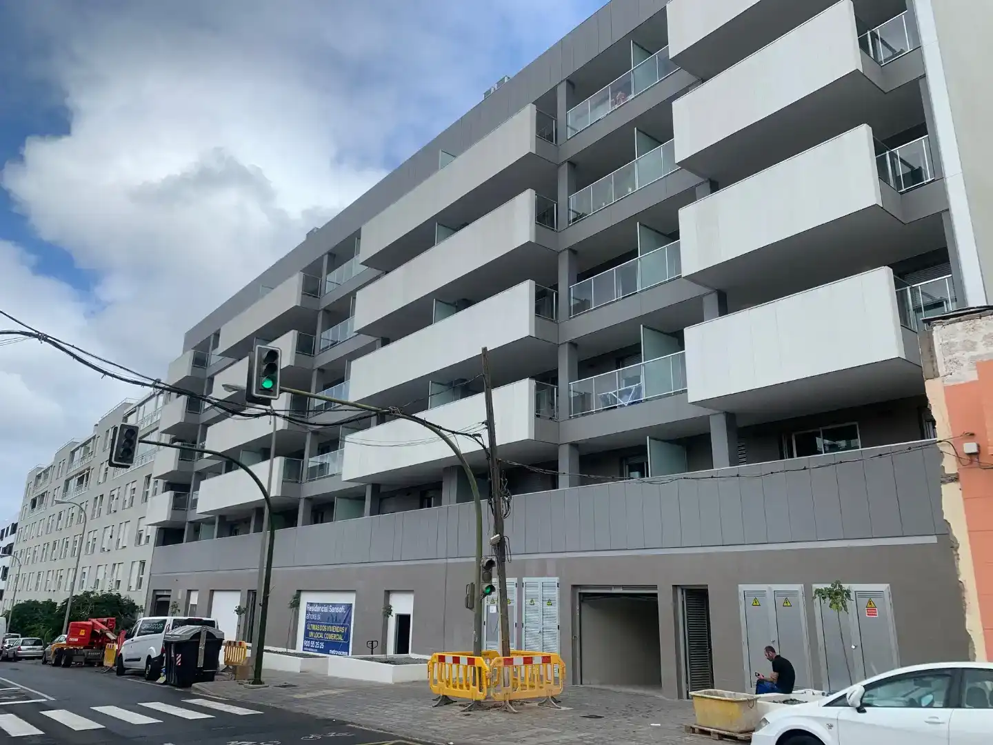 Exterior view of Flat for rent in Las Palmas de Gran Canaria  with Parquet flooring, Swimming Pool and Furnished