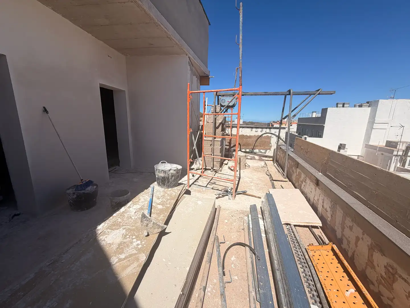 Vista exterior de Àtic en venda en San Cristóbal de la Laguna amb Terrassa