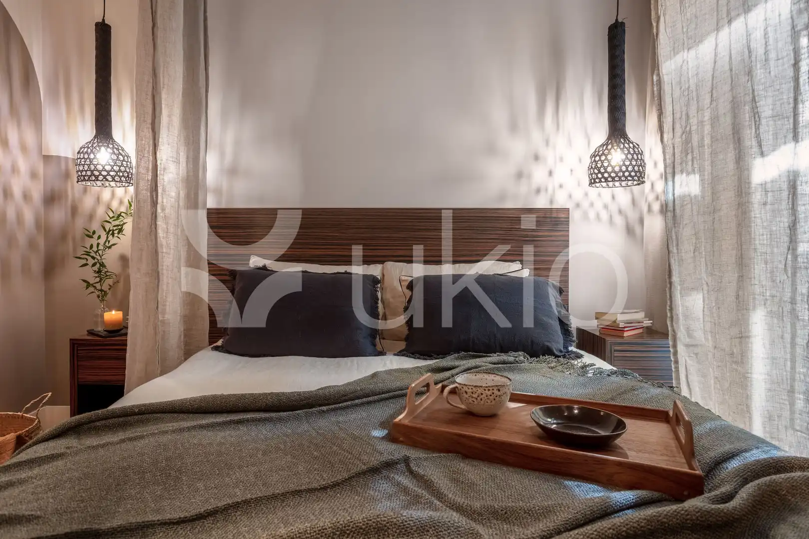 Habitación de Apartamento de alquiler en Madrid con Aire acondicionado, Calefacción y Amueblado