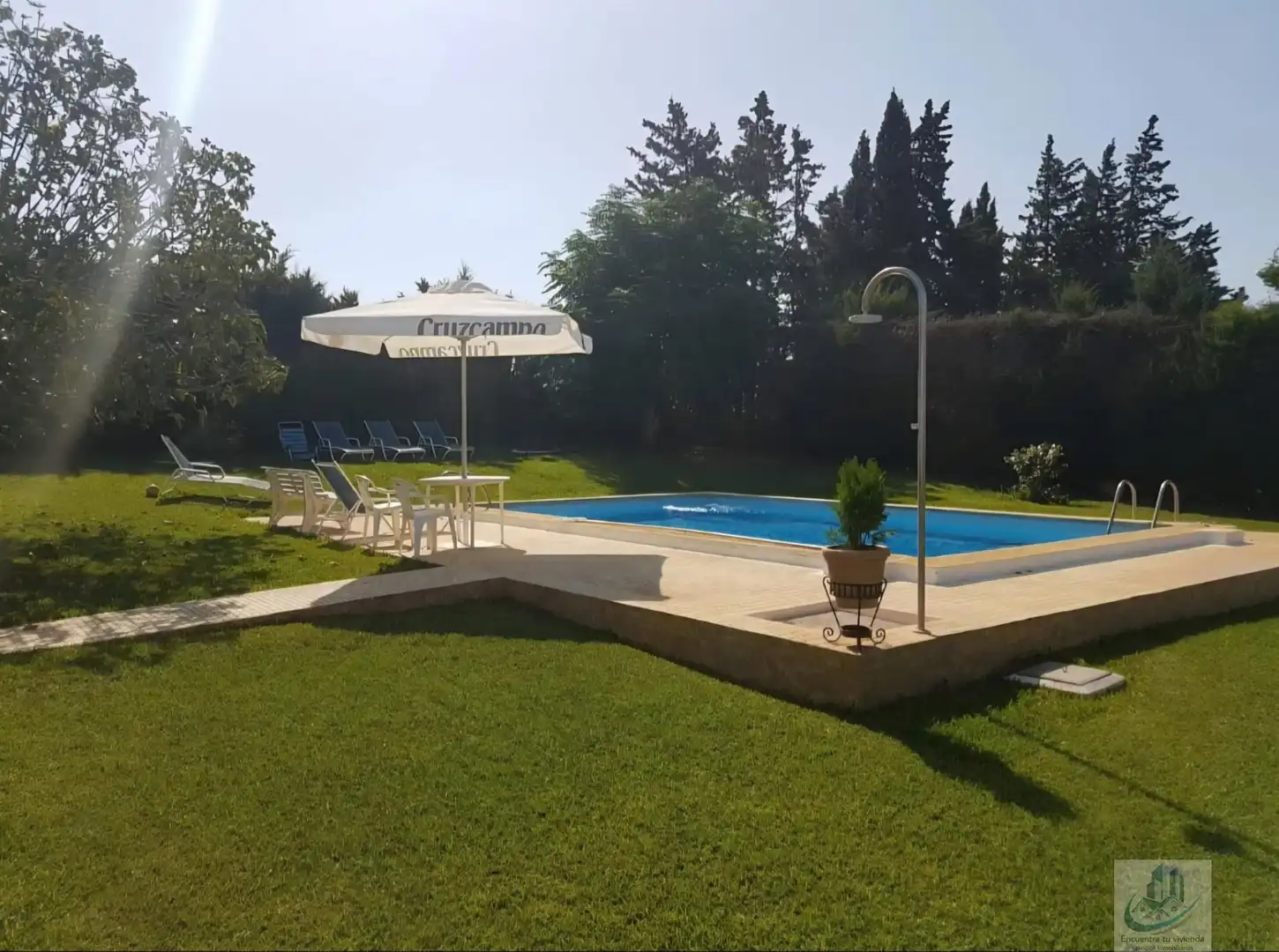 Jardí de Casa o xalet en venda en Chiclana de la Frontera amb Piscina i Alarma