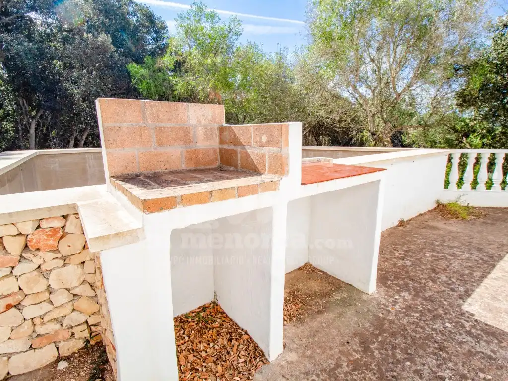 Terrassa de Finca rústica en venda en Es Mercadal amb Jardí privat