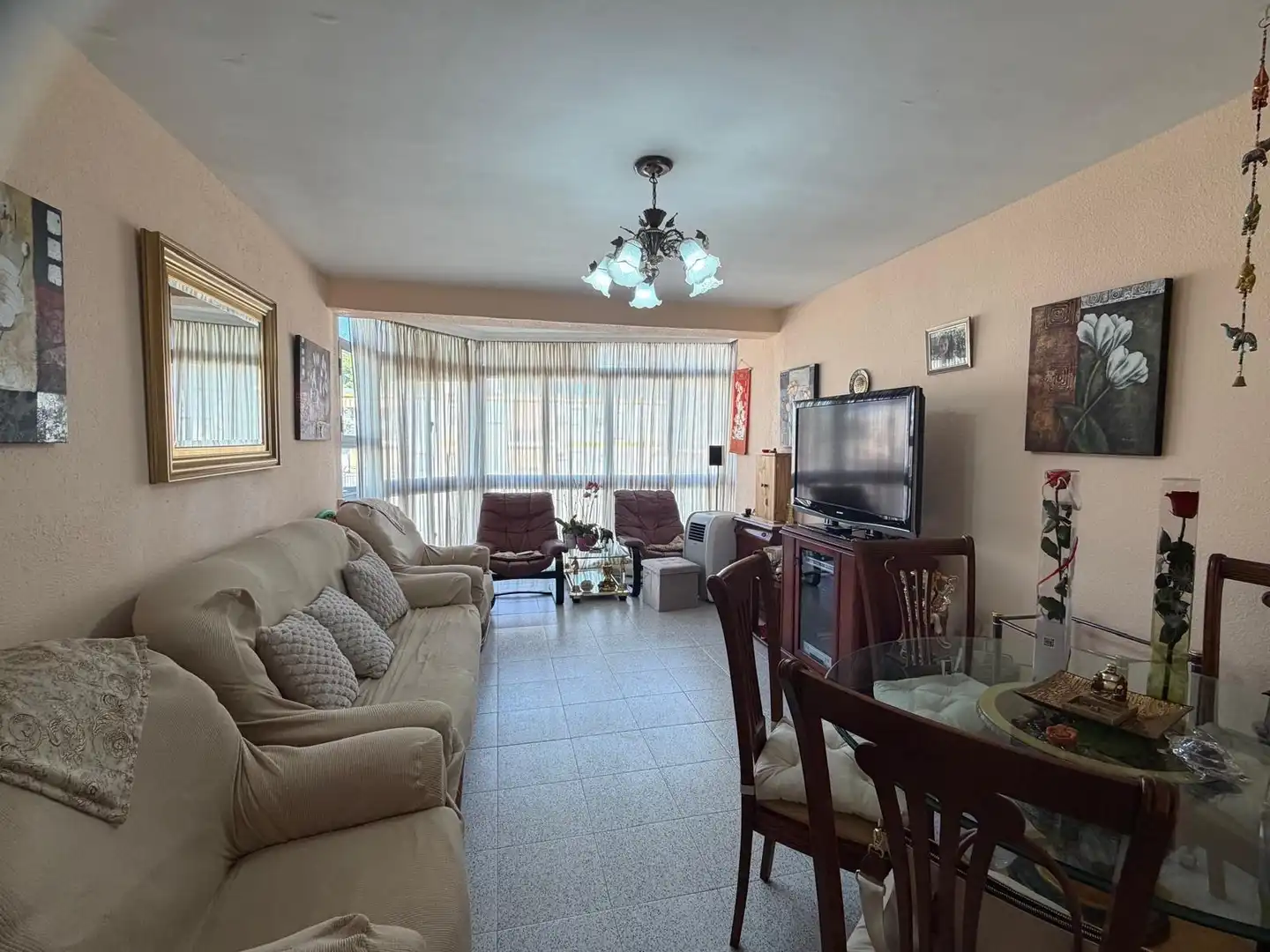 Sala de estar de Piso en venta en Centro