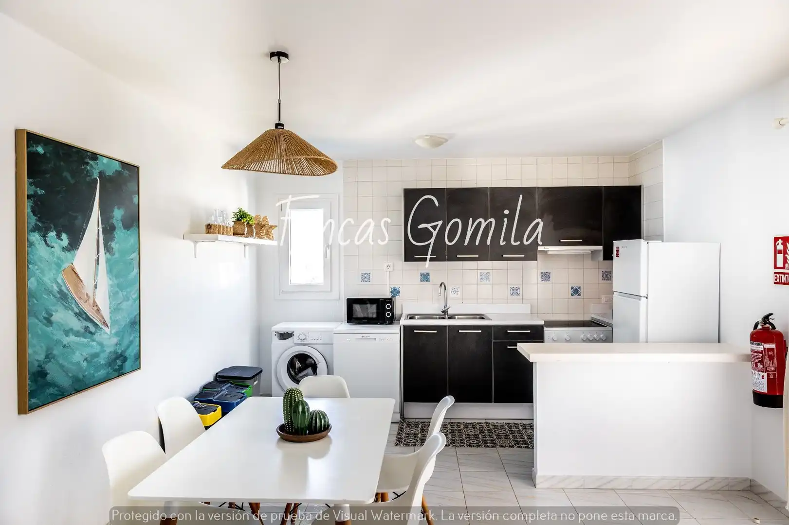 Cuina de Apartament en venda en Ciutadella de Menorca amb Aire condicionat, Terrassa i Piscina comunitària