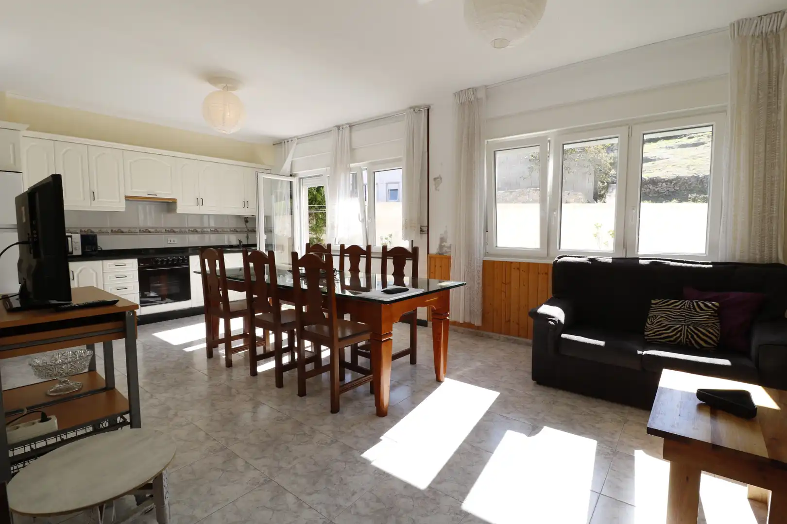 Dining room of Houses for sale in Carnota  with Private garden, Terrace and Furnished