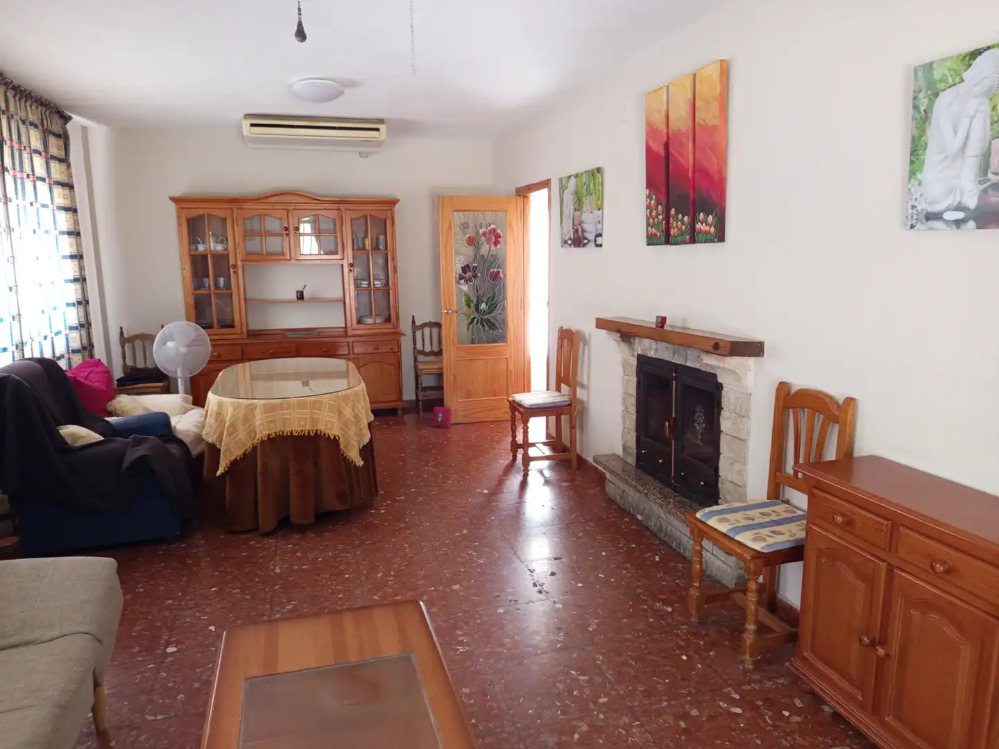 Living room of Country homes for sale in Jaén  with Furnished