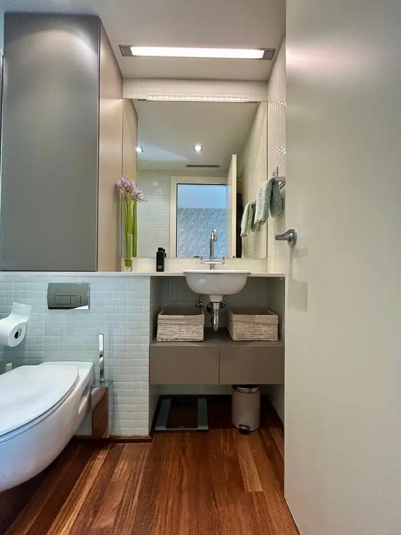 Baño de Dúplex en venta en Manresa con Calefacción, Jardín privado y Parquet