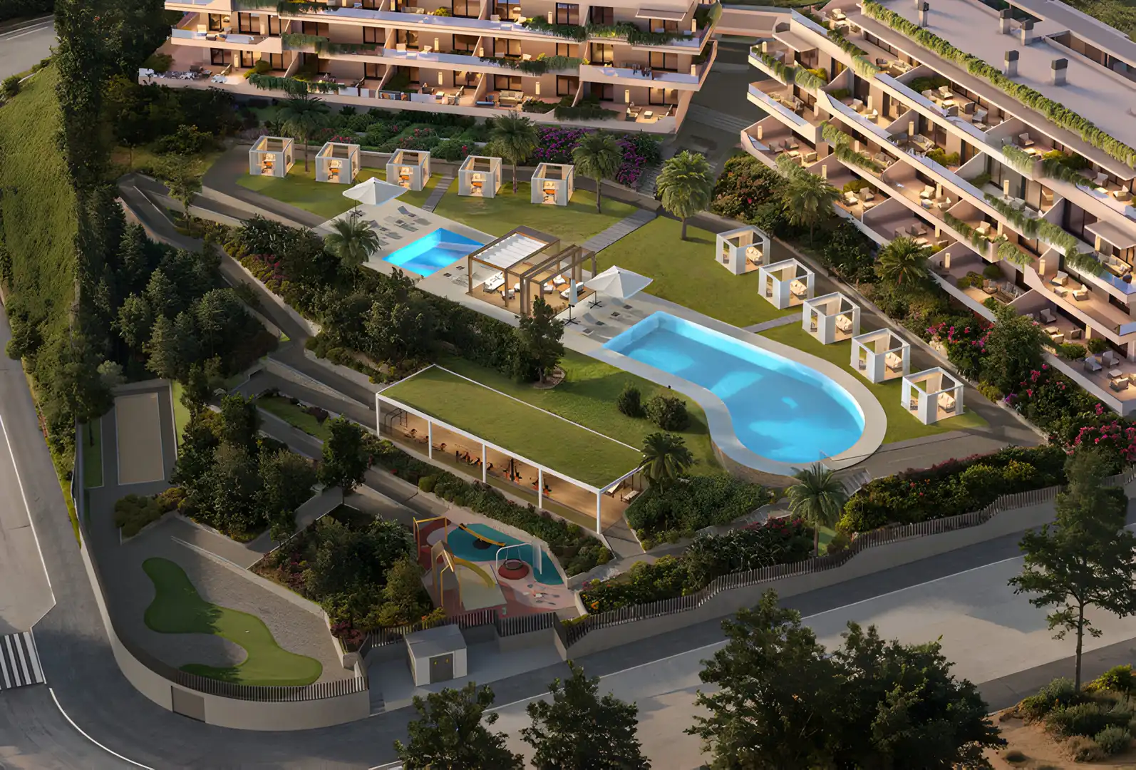 Apartament amb piscina en venda a El Faro de Calaburra - Chaparral, imagen 2
