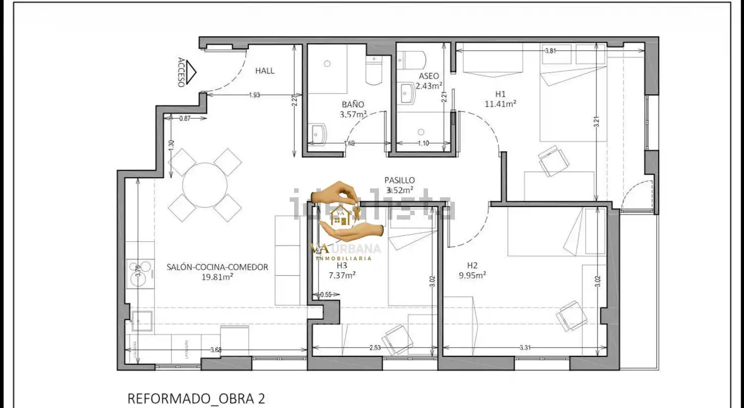 Flat for sale in Salamanca  with Heating, Furnished and Balcony