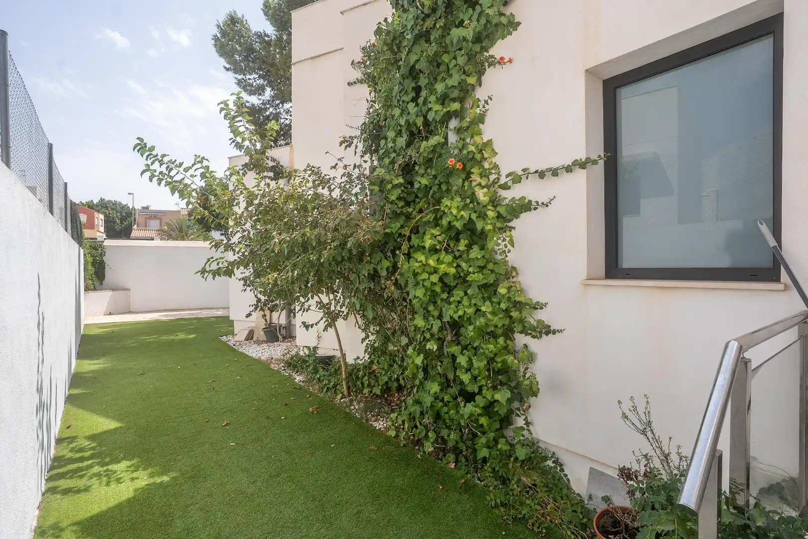 Terraza de Casa o chalet en venta en Almería con Aire acondicionado, Jardín privado y Terraza