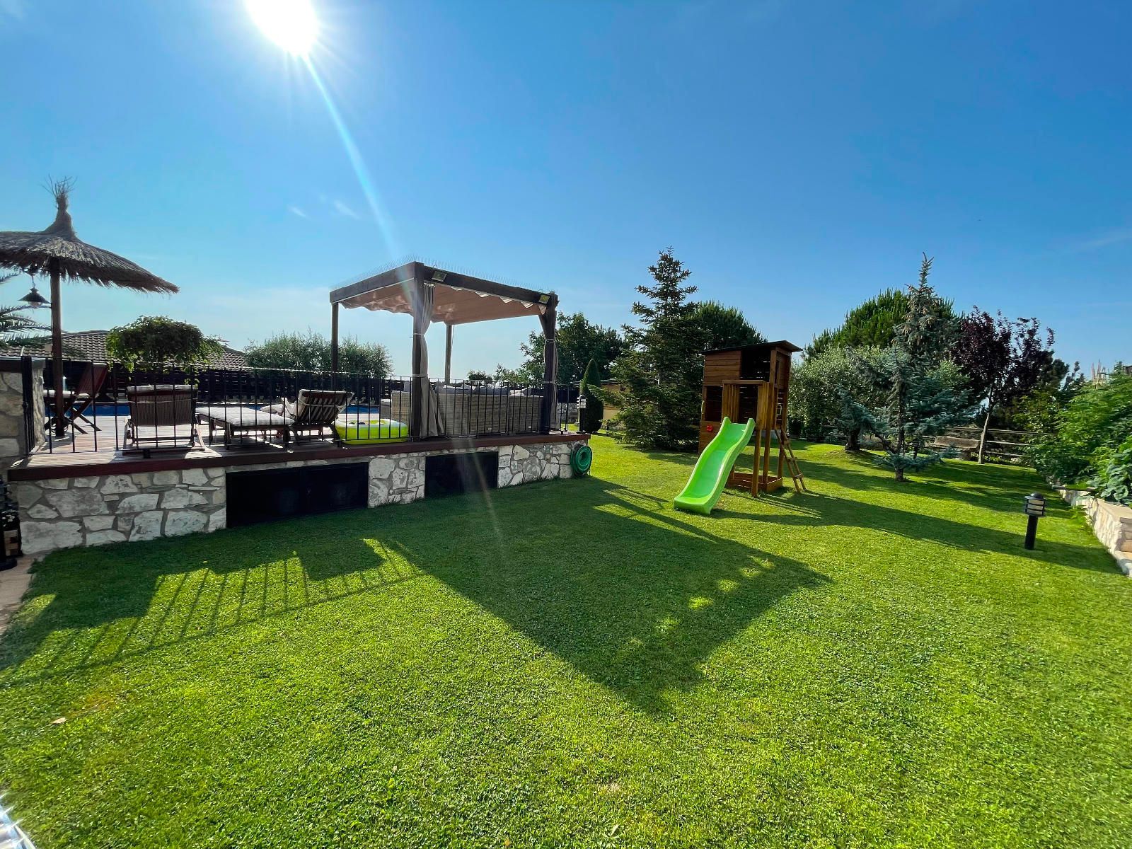 Garden of House or chalet for sale in Vilanova de Segrià  with Air Conditioner, Heating and Storage room