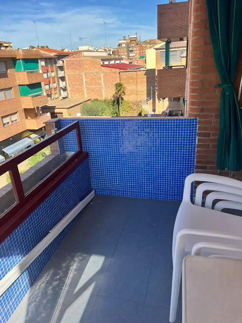 Balcony of Flat for sale in Fraga  with Air Conditioner, Heating and Furnished