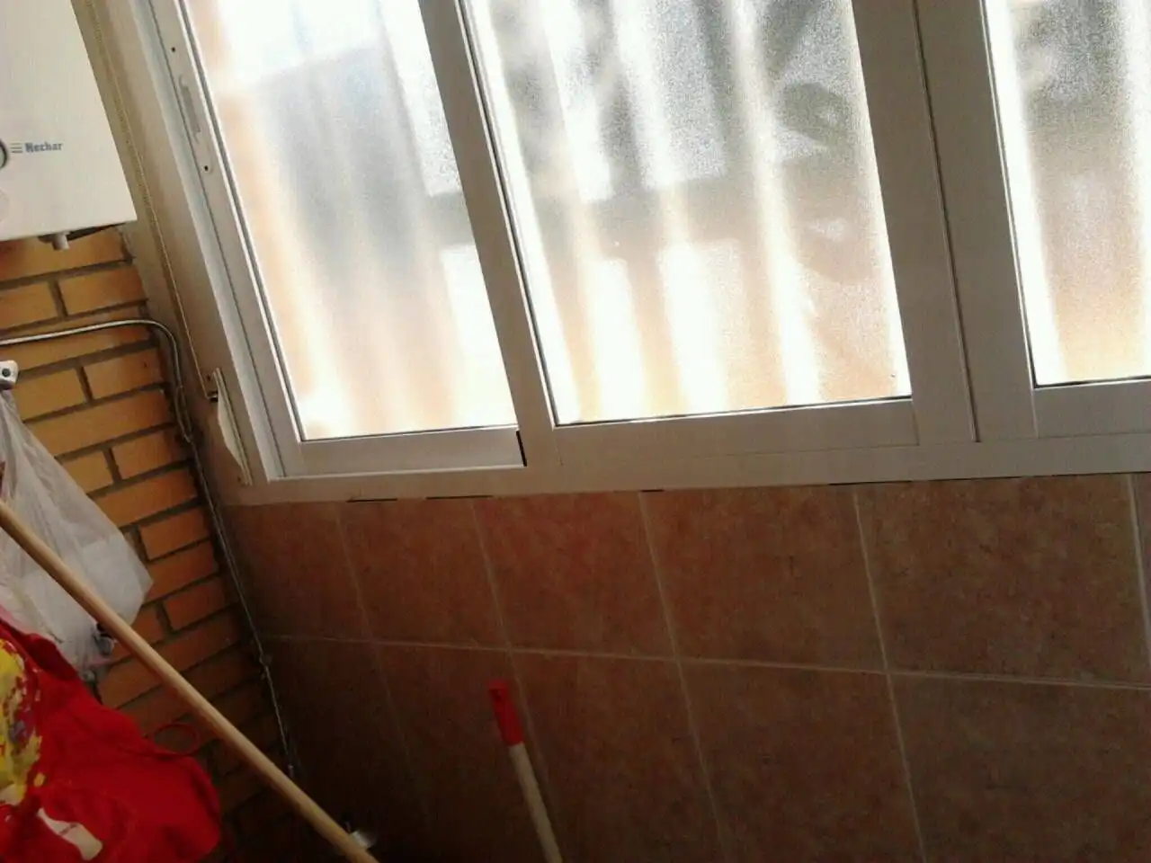 Baño de Casa adosada en venta en Badajoz con Aire acondicionado y Terraza