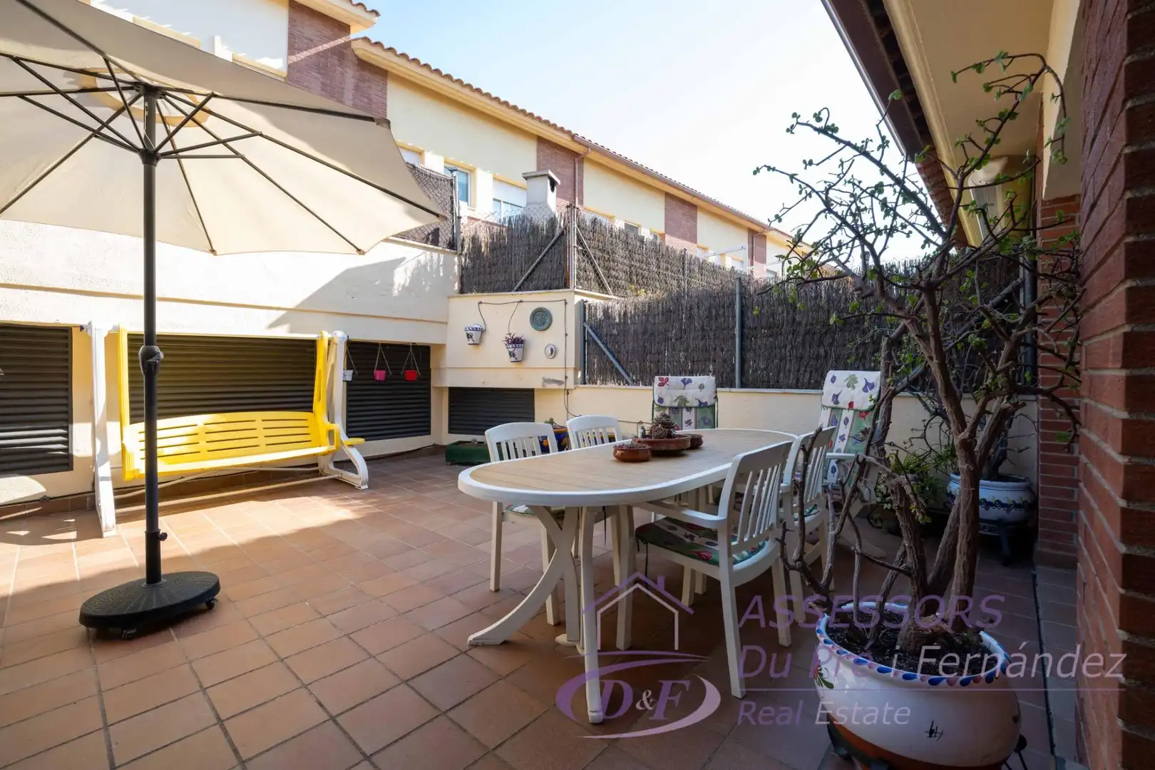 Terrassa de Casa adosada en venda en Premià de Dalt amb Aire condicionat, Calefacció i Jardí privat