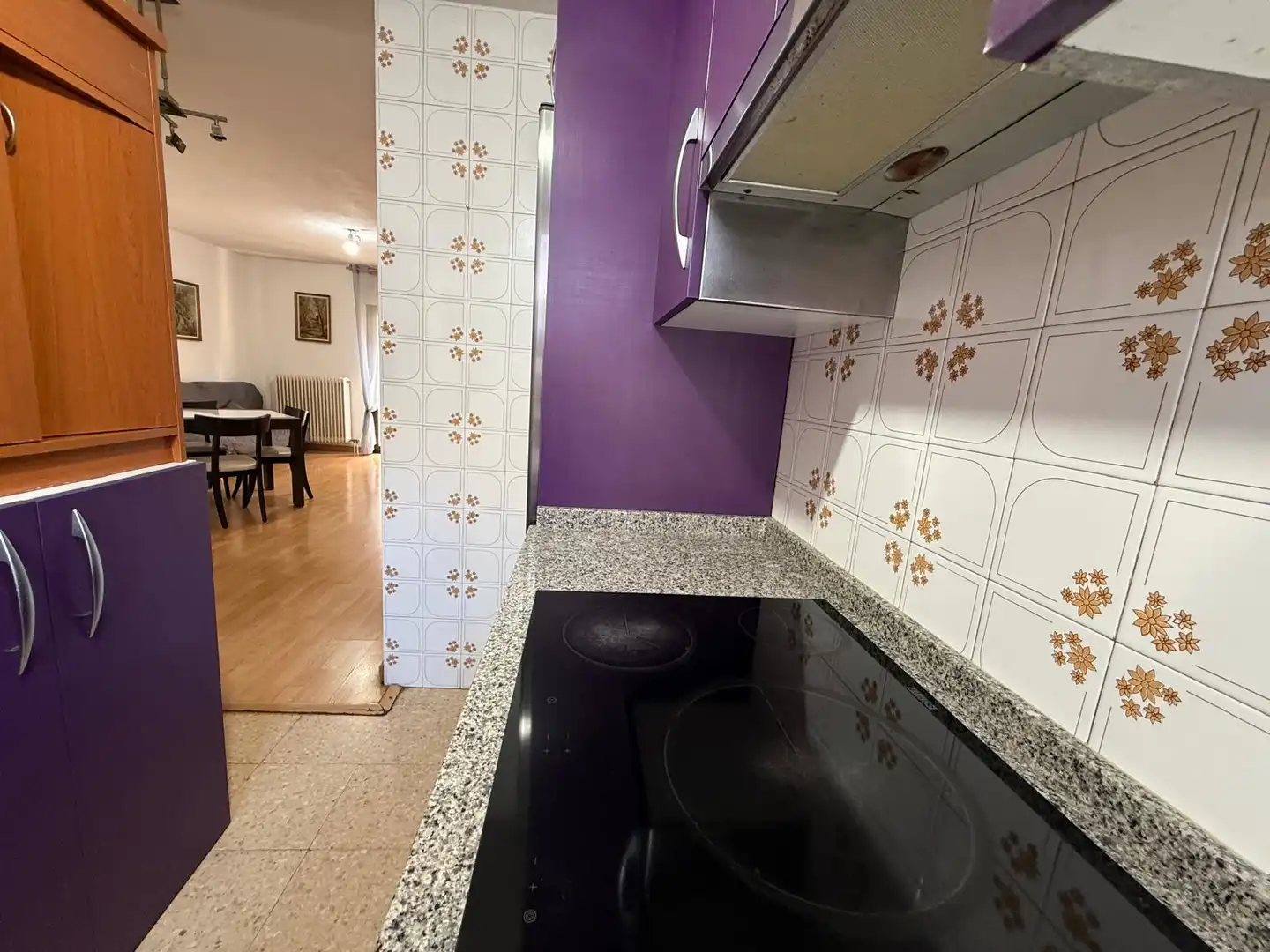Kitchen of Flat for rent in Salamanca  with Heating, Parquet flooring and Furnished