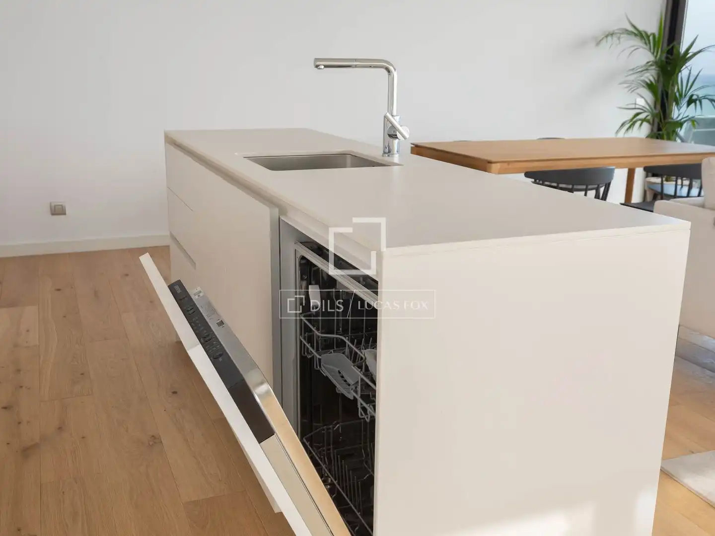 Kitchen of Flat for sale in Lloret de Mar  with Air Conditioner, Heating and Terrace