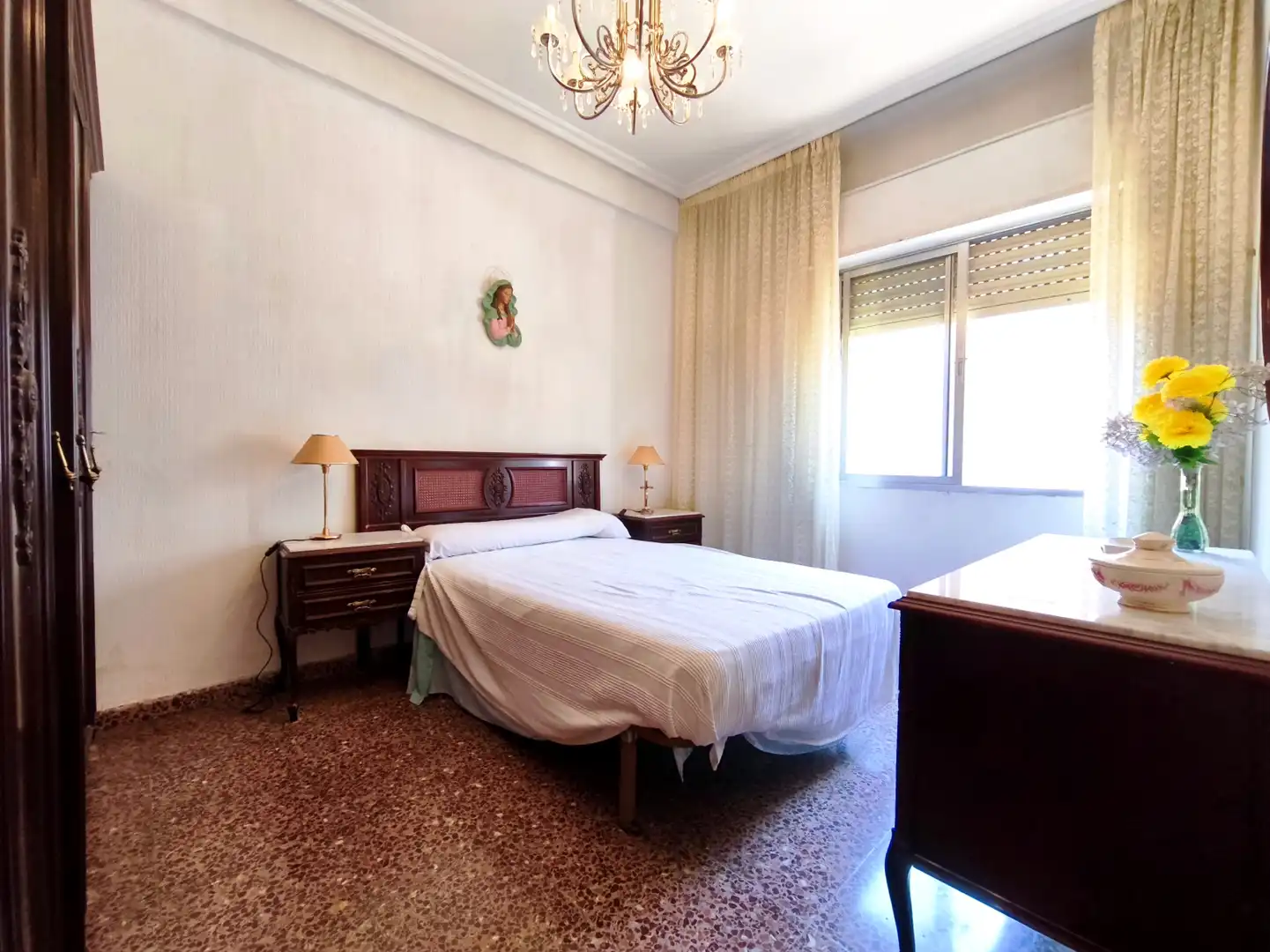 Bedroom of Flat for sale in  Logroño  with Terrace and Furnished