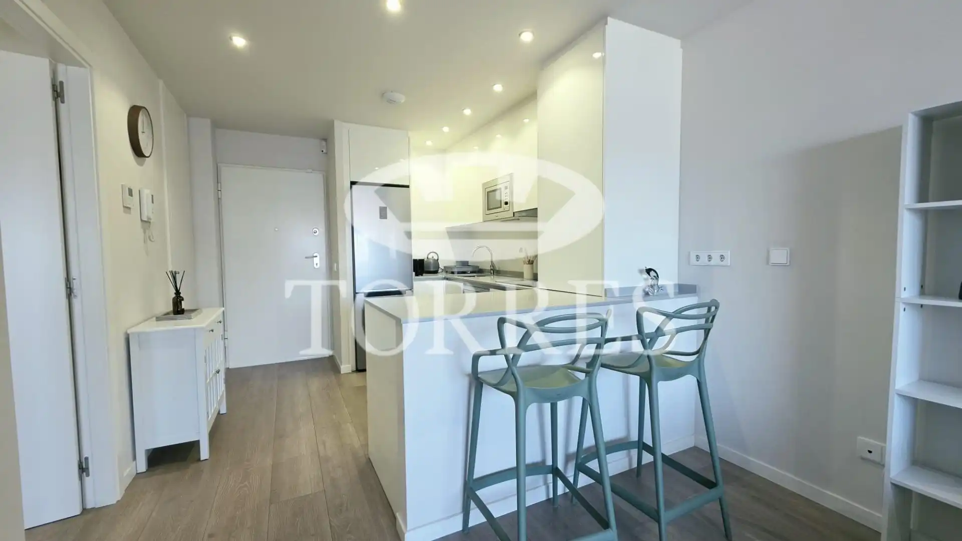Kitchen of Apartments for rent in Estepona  with Air Conditioner, Terrace and Furnished