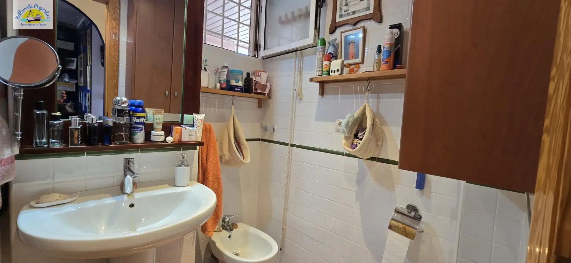 Bany de Apartament en venda en Cartagena amb Moblat, Balcó i Alarma