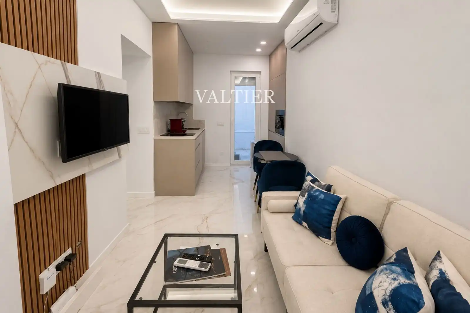 Wohnzimmer von Wohnung zur Miete in Madrid mit Klimaanlage, Heizung und Terrasse