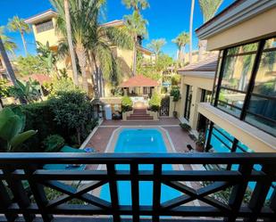 Piscina de Casa o xalet de lloguer en Marbella amb Aire condicionat, Jardí privat i Terrassa