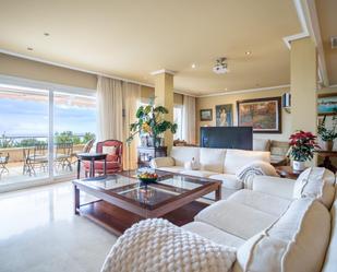 Sala d'estar de Casa o xalet en venda en Altea amb Aire condicionat, Calefacció i Jardí privat