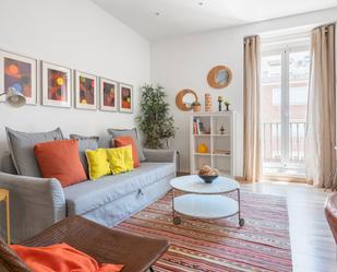 Living room of Duplex for sale in  Madrid Capital  with Air Conditioner and Balcony